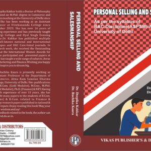 PERSONAL SELLING AND SALESMANSHIP.